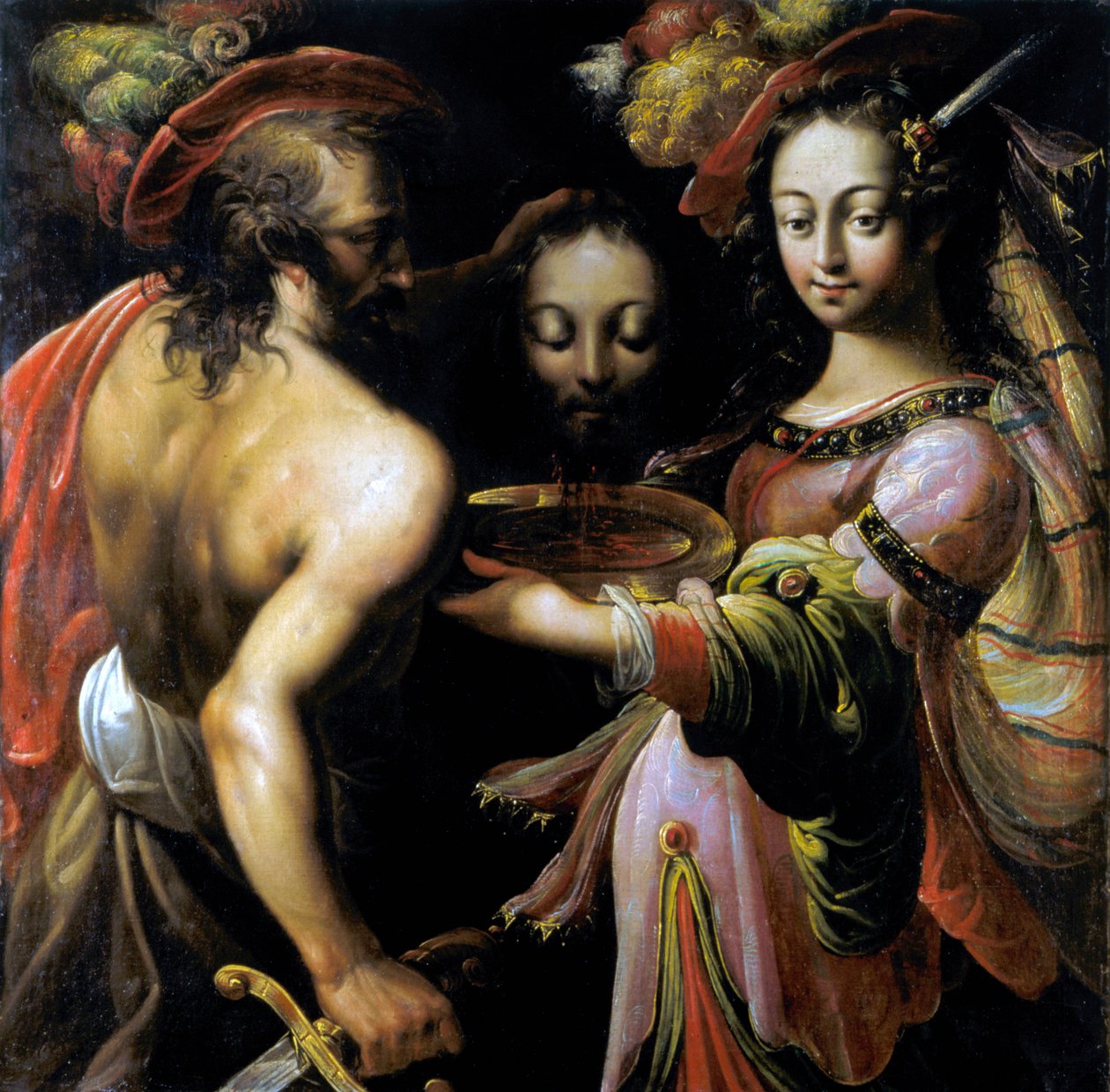 A decapitação de João Batista, c1630 de Unbekannt