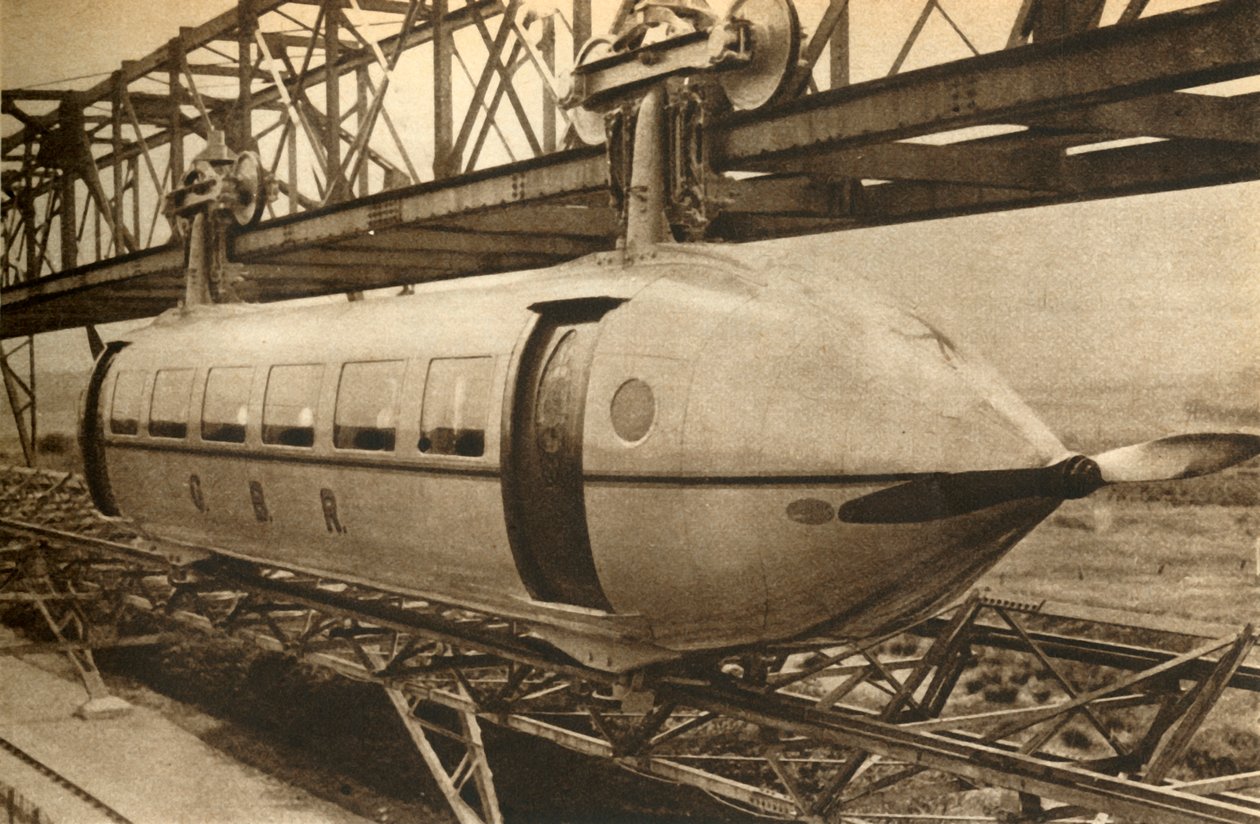 O Bennie Railplane, 1930, 1933. de Unbekannt