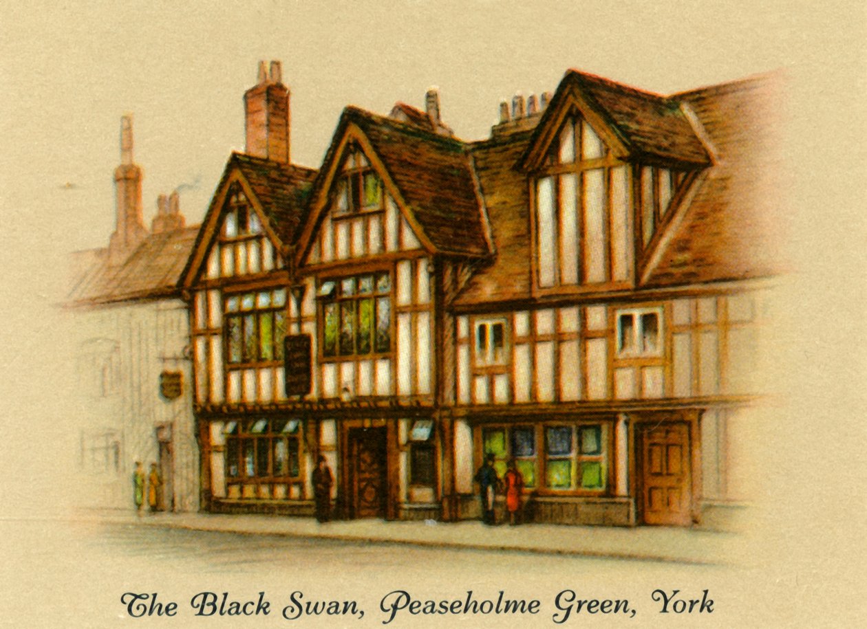 O Cisne Negro, Peaseholme Green, York, 1936. de Unbekannt