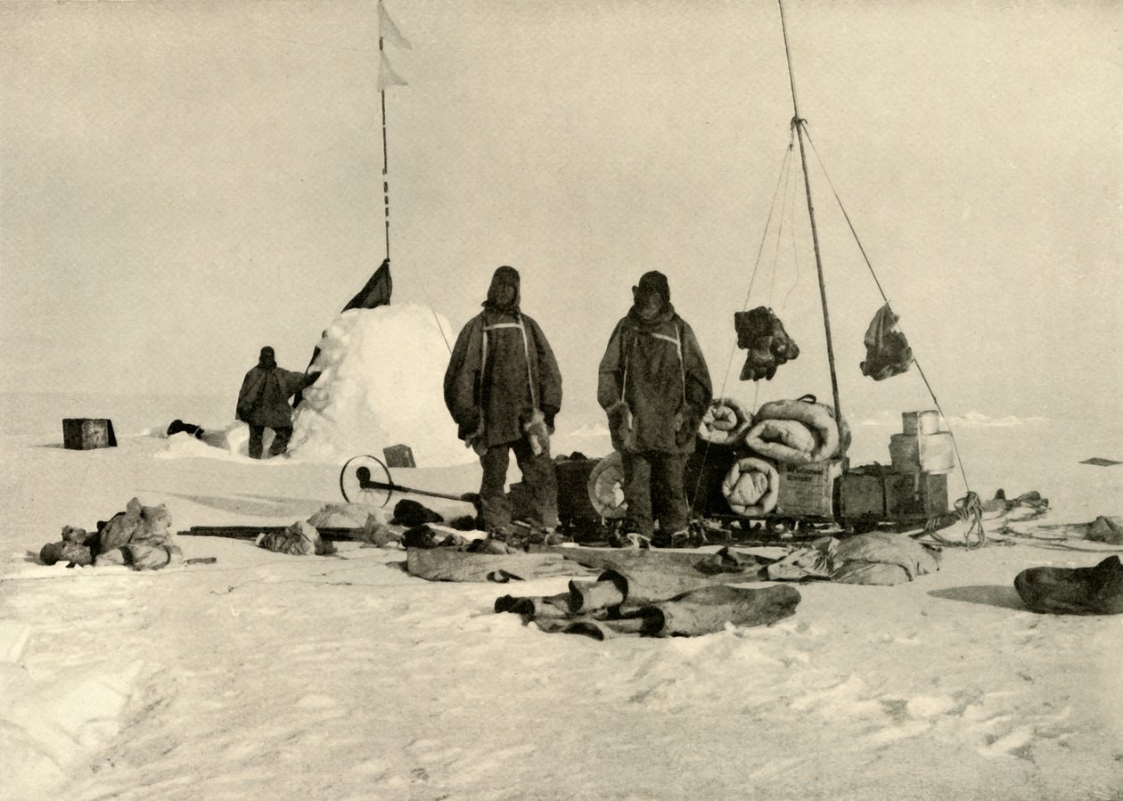 The Bluff Depot, fevereiro de 1909 de Unbekannt