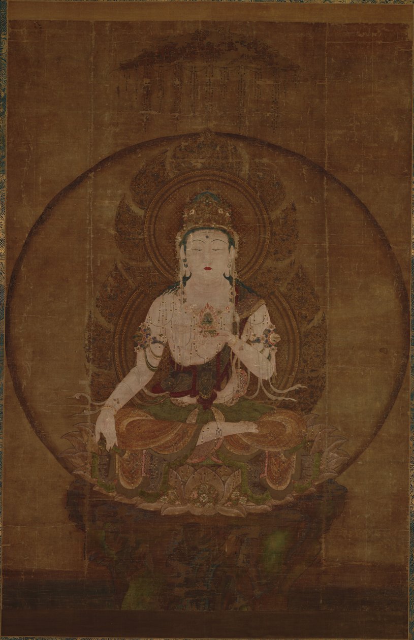 O Bodhisattva Koszo Bosatsu, século XII de Unbekannt