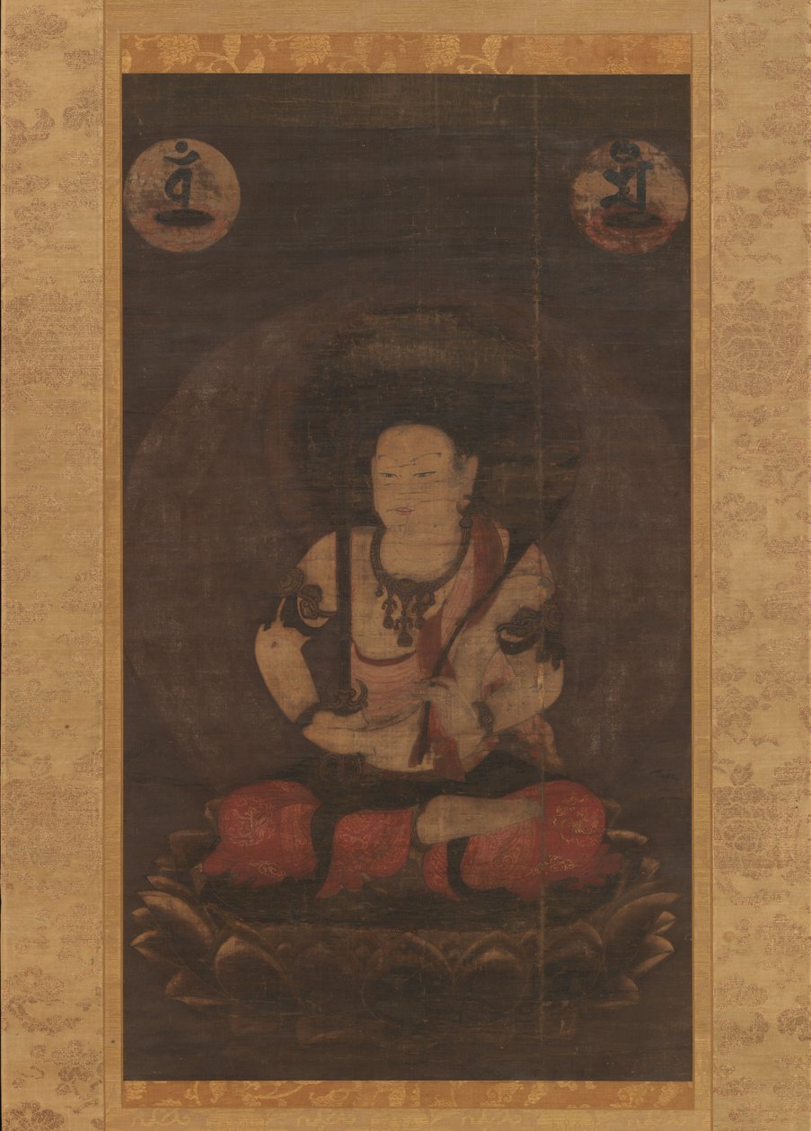 O Bodhisattva Manjushri Monju Bosatsu, século XIII. de Unbekannt
