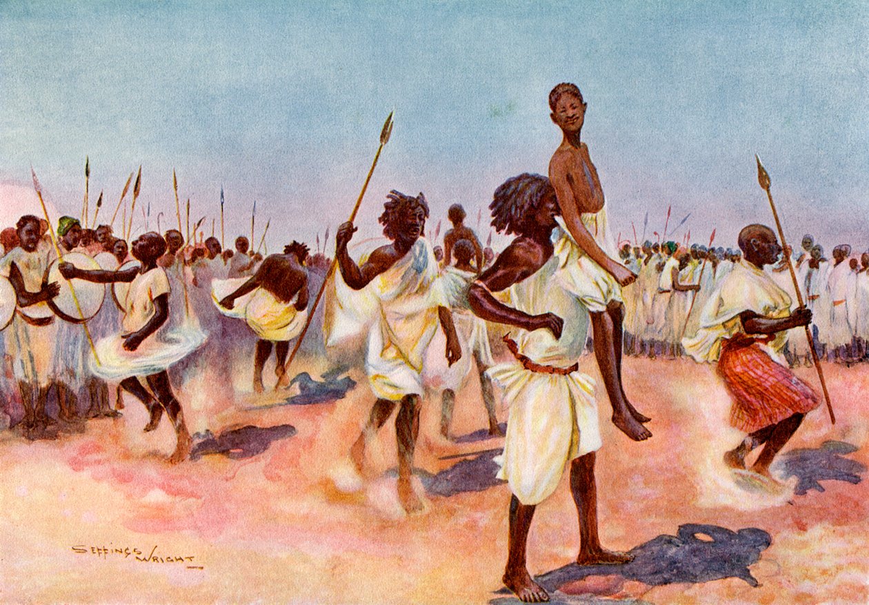 A dança Borana Bororansi, Somaliland de Unbekannt