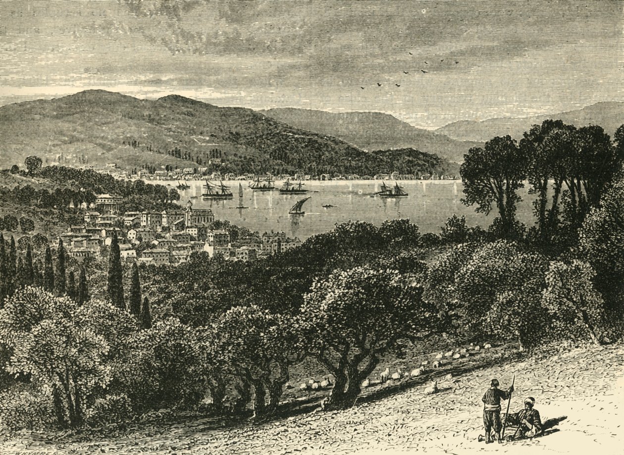 O Bósforo, de Therapia, 1890. de Unbekannt