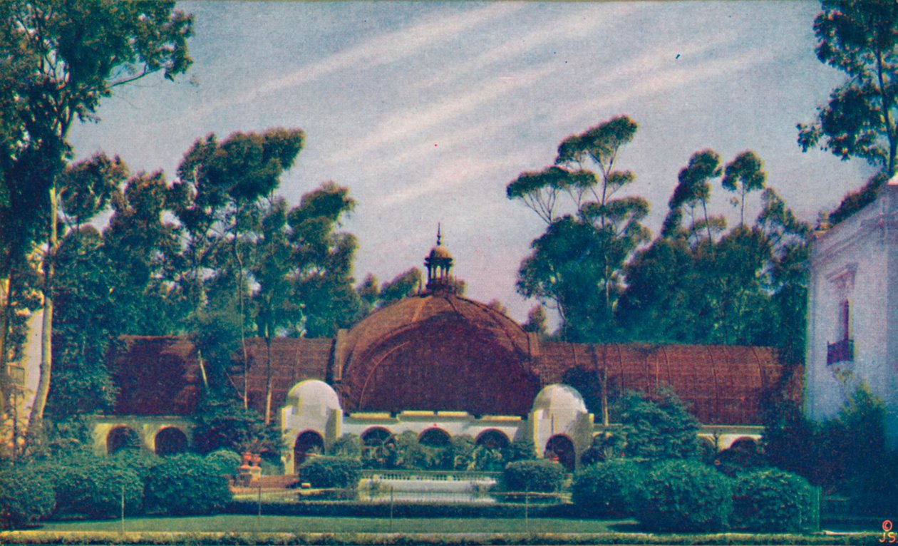 O edifício botânico, c1935 de Unbekannt