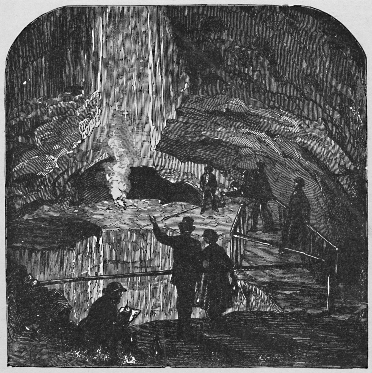 O poço sem fundo, 1883 de Unbekannt