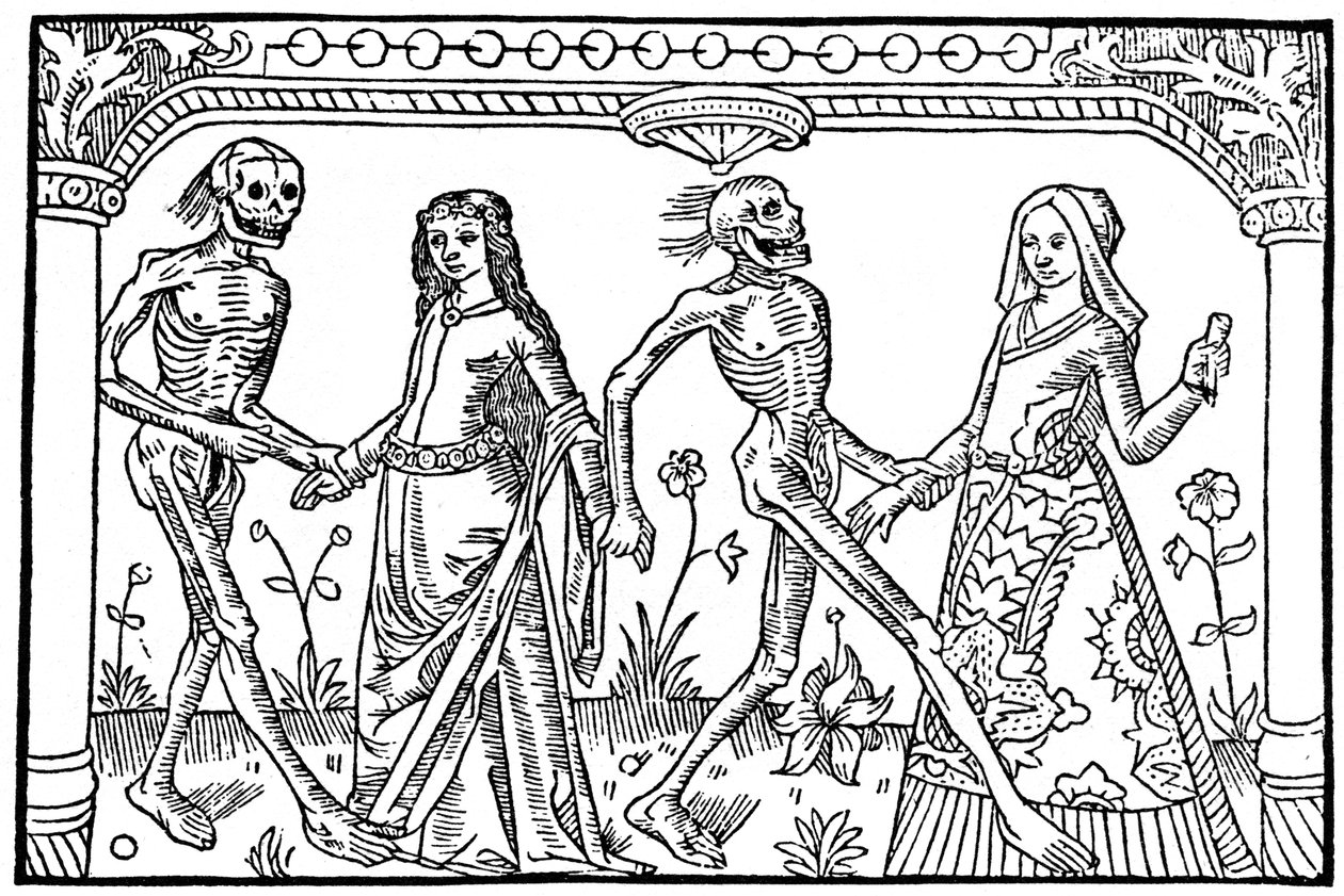 A Noiva, a Filha da Alegria e seus Eus mortos, 1486 1964 de Unbekannt