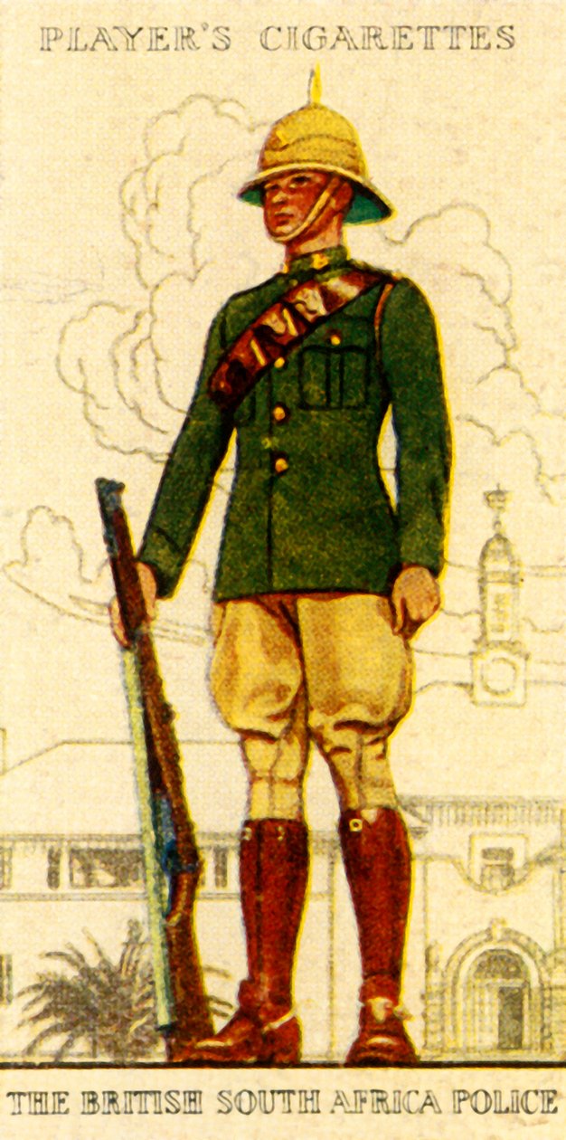 A polícia britânica da África do Sul, 1936. de Unbekannt