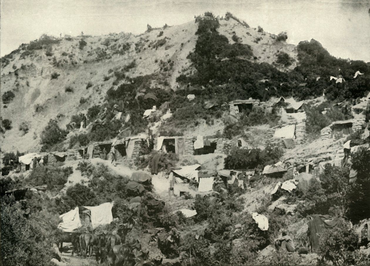 As tropas britânicas na península de Gallipoli, 1919. de Unbekannt
