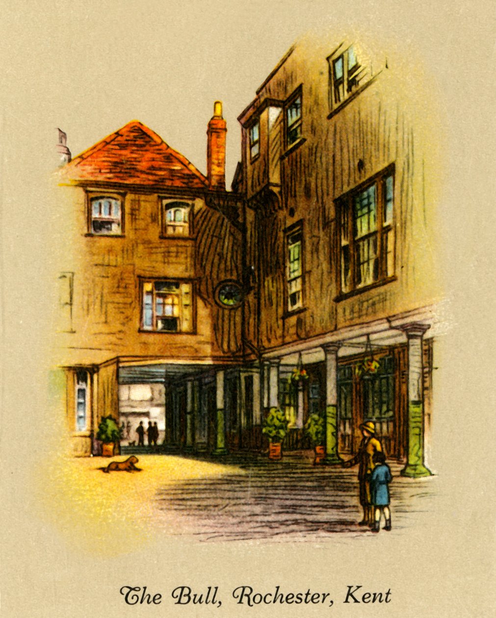 The Bull, Rochester, Kent, 1936. de Unbekannt