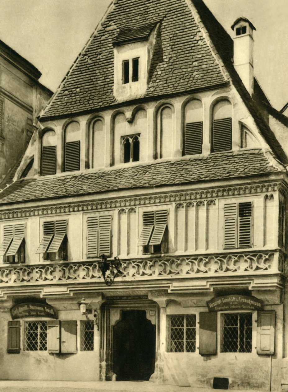 O Bummerlhaus, Steyr no Enns, Alta Áustria, c1935. de Unbekannt