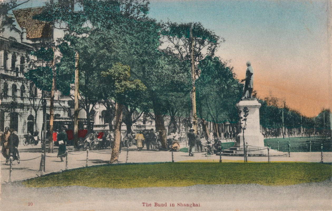 The Bund em Xangai, c1910 de Unbekannt