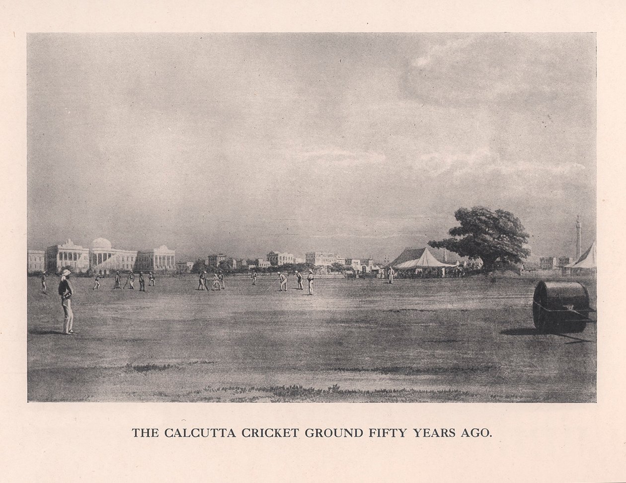 O Campo de Críquete de Calcutá, Índia, 1861 1912 de Unbekannt