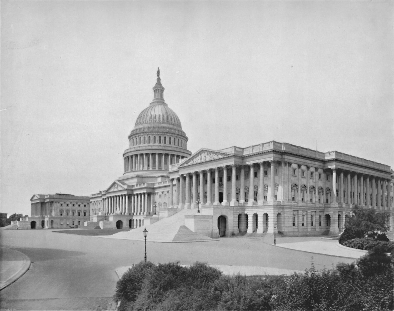 O Capitólio, Washington, século XIX de Unbekannt