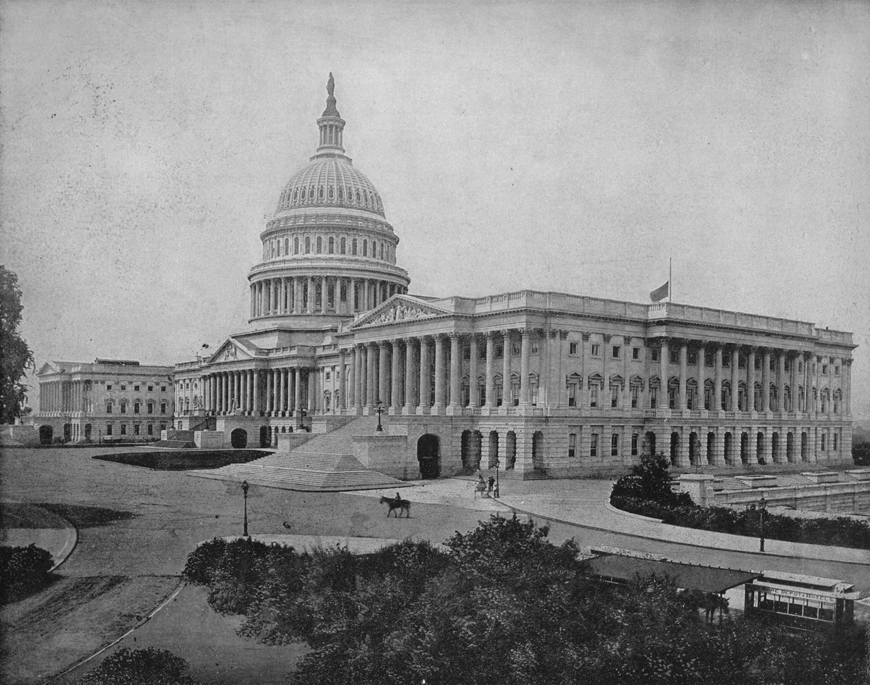 O Capitólio, Washington, c1897. de Unbekannt