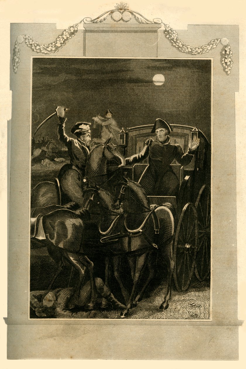 A captura do transporte de Buonapartes, 18 de junho de 1815, 1816. de Unbekannt