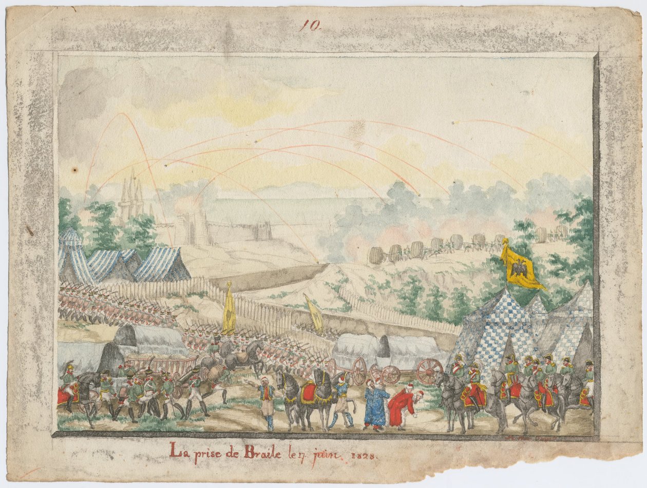 A captura da fortaleza de Brailov em 7 de junho de 1828, 1829 de Unbekannt