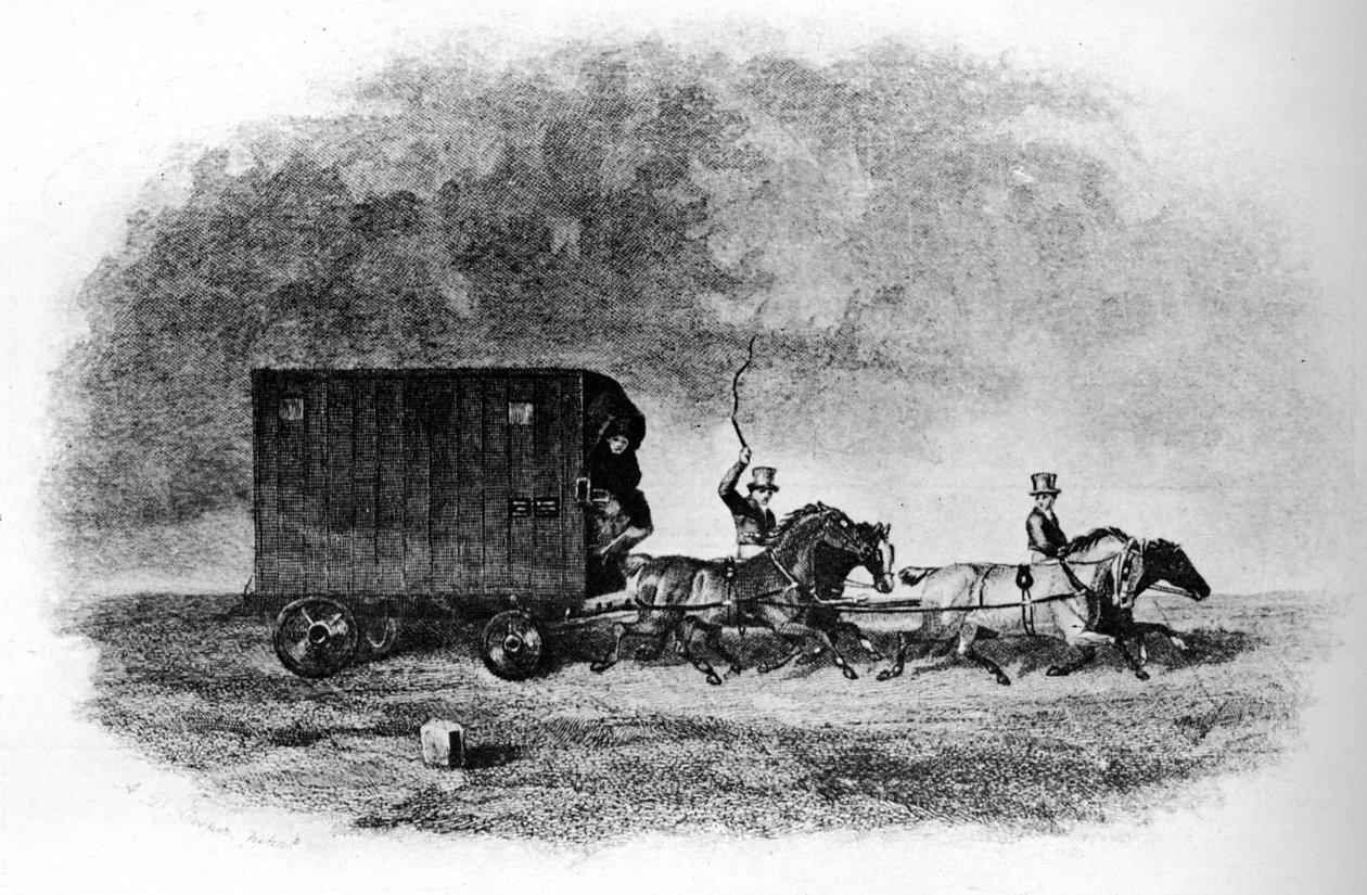 A Caravana, século XIX, 1911 de Unbekannt