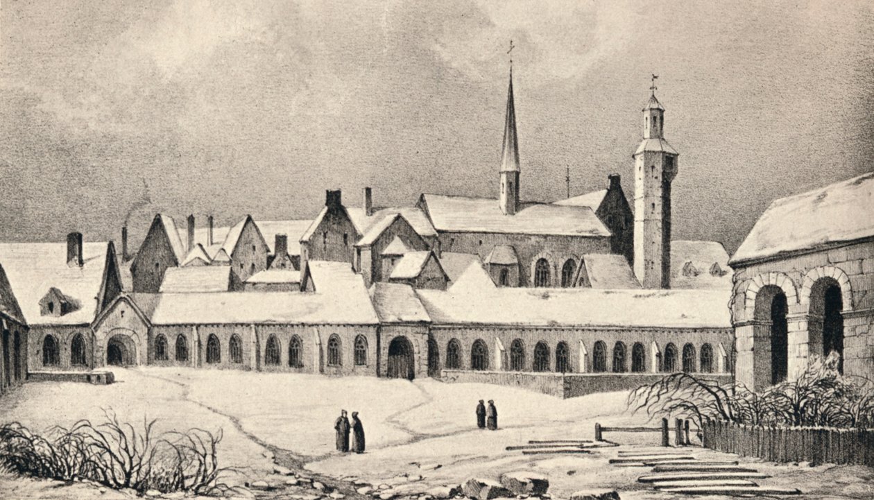 A abadia cartuxa de Paris, 1915 de Unbekannt