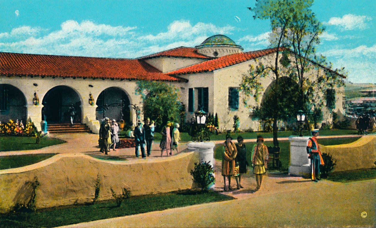 O cassino, Agua Caliente, c1939 de Unbekannt
