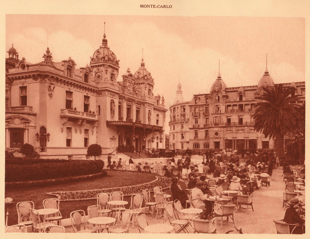 O Casino e o Hotel de Paris, Monte Carlo, 1930. de Unbekannt