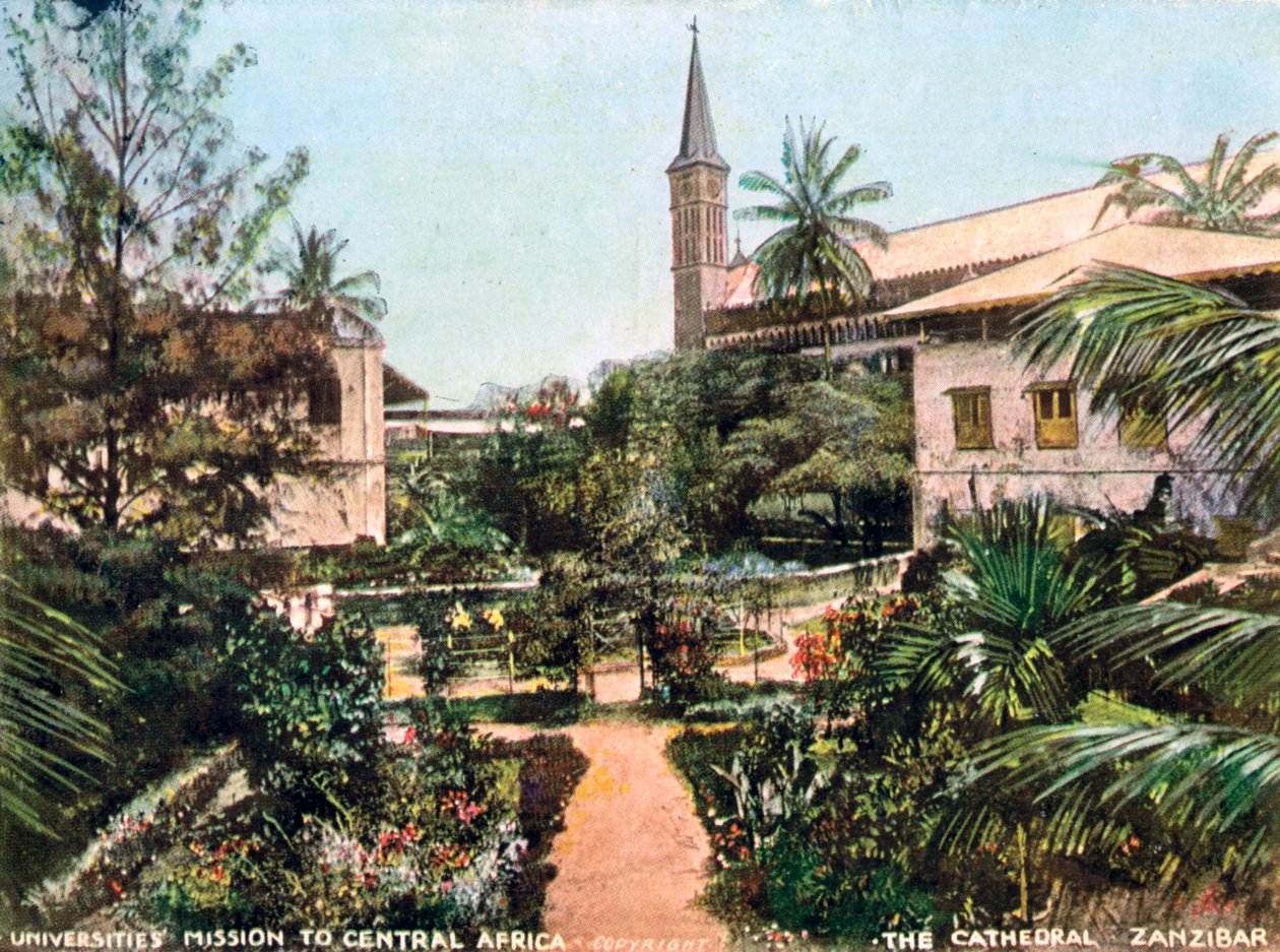 Catedral, Zanzibar, Tanzânia, África, 1904 de Unbekannt