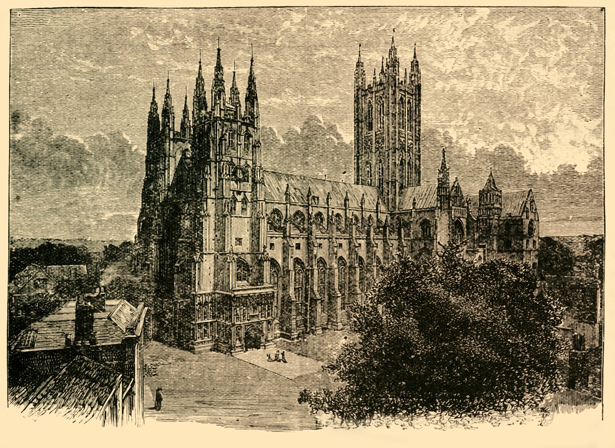 A catedral do sudoeste, 1898. de Unbekannt