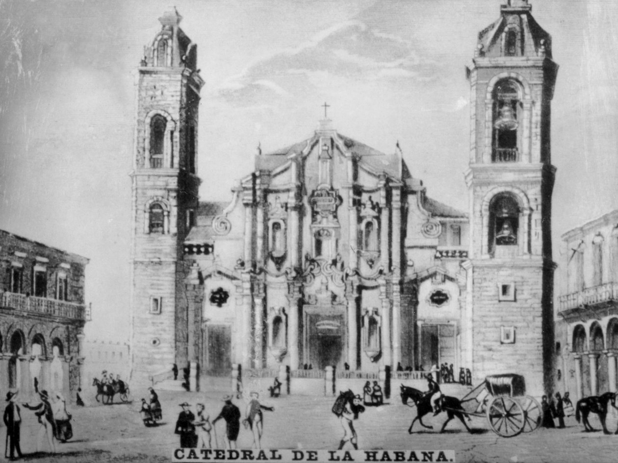 A Catedral de Havana, 1789, 1920 de Unbekannt