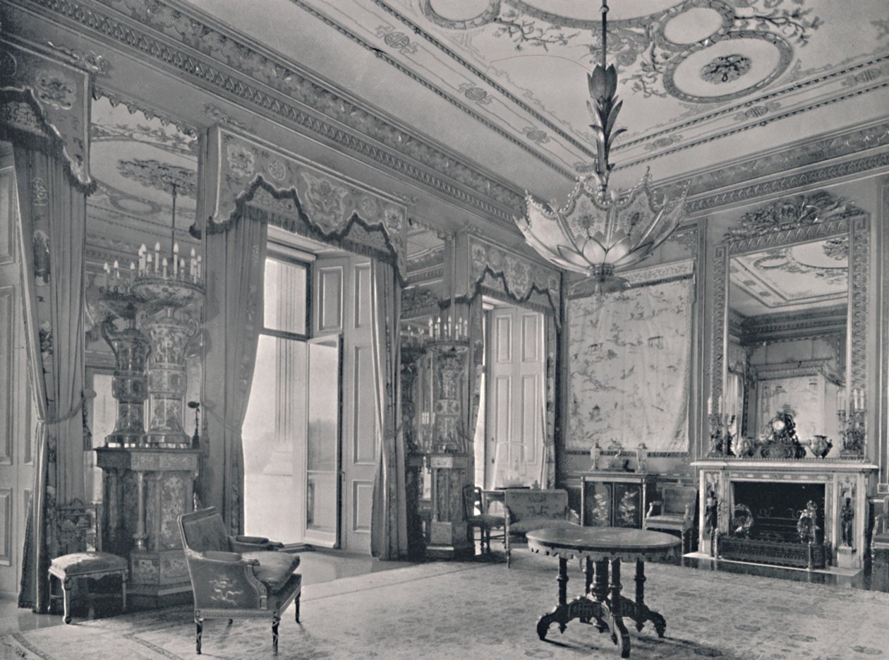 The Center Room, Palácio de Buckingham, esquina sudeste, 1939 de Unbekannt