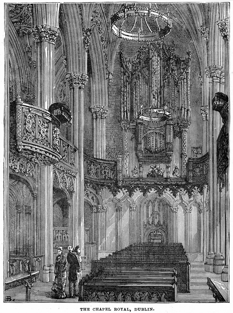 The Chapel Royal, Dublin, século XIX de Unbekannt
