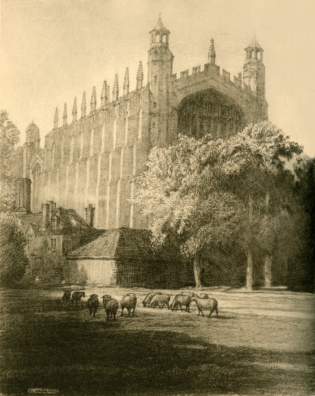 A Capela do Sudeste, 1911. de Unbekannt