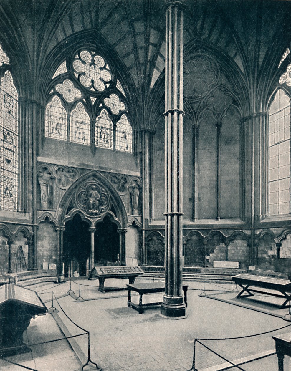 A Casa do Capítulo, Westminster, 1902 de Unbekannt