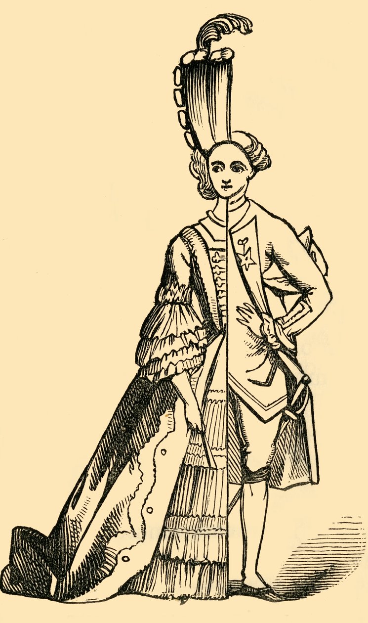 O Chevalier DEon, c1878. de Unbekannt