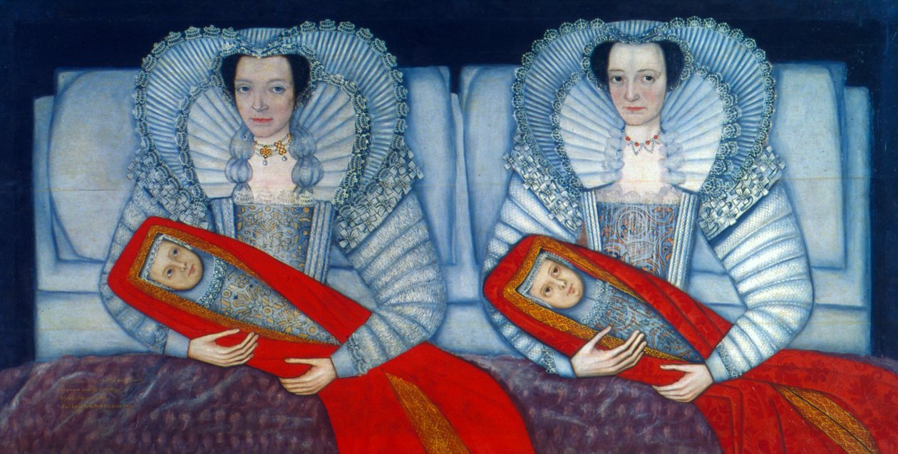 As Irmãs Cholmondeley, 1600-1610 de Unbekannt