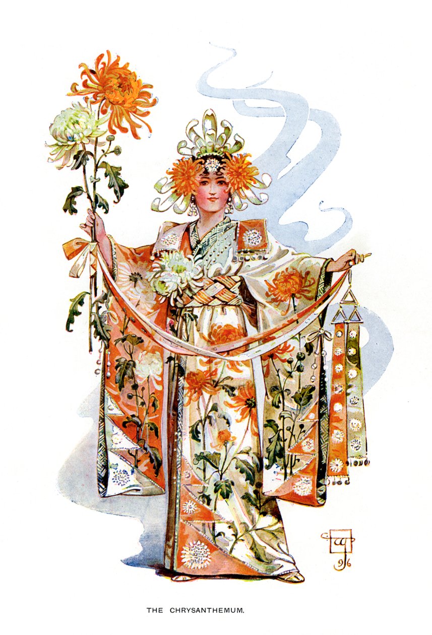 O Crisântemo, 1899 de Unbekannt