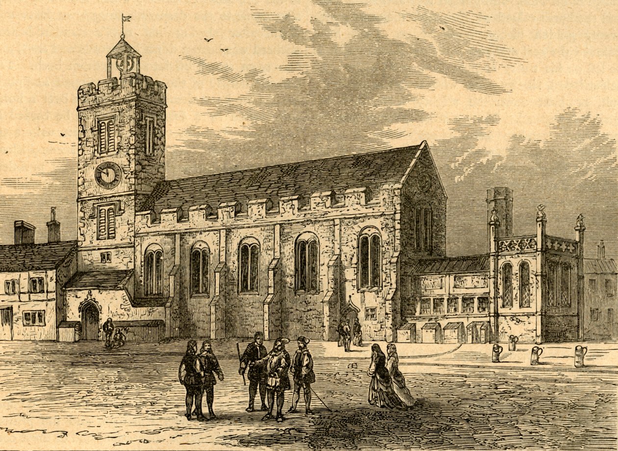 A Igreja de São Miguel Ad Bladum, 1585 dC, 1897. de Unbekannt