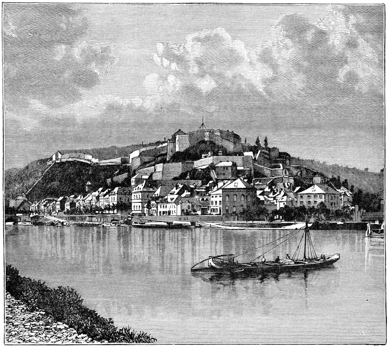 A Cidadela de Namur, 1898 de Unbekannt