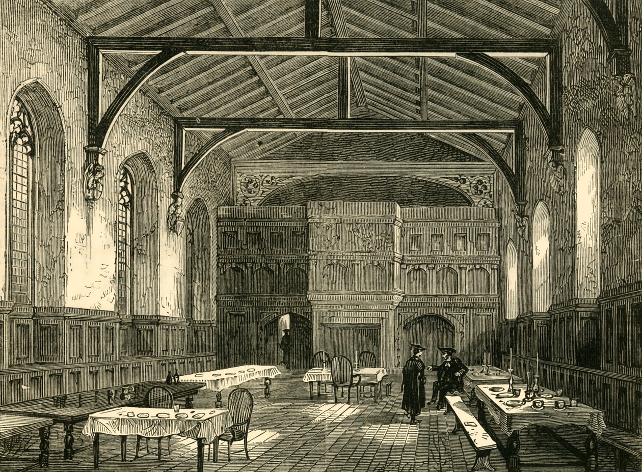 O Salão da Faculdade, 1881. de Unbekannt