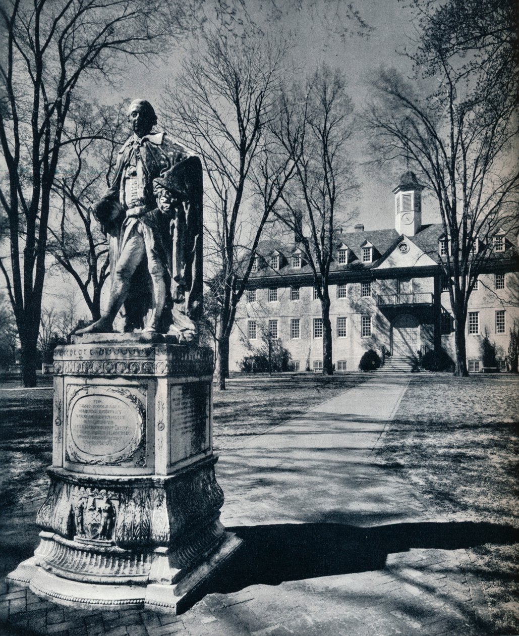 O Colégio de William e Mary, c1938 de Unbekannt
