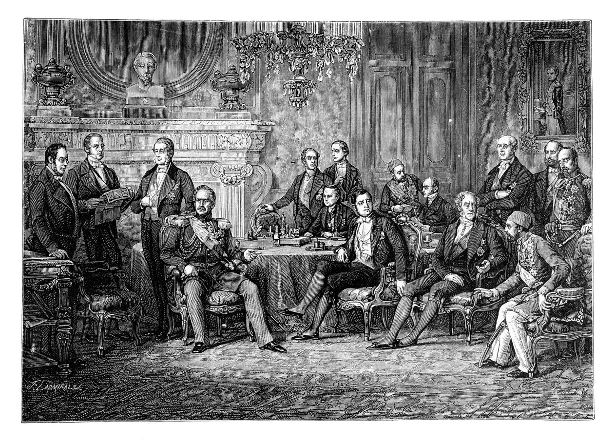A Conferência de Paris, 1856, 1888 de Unbekannt