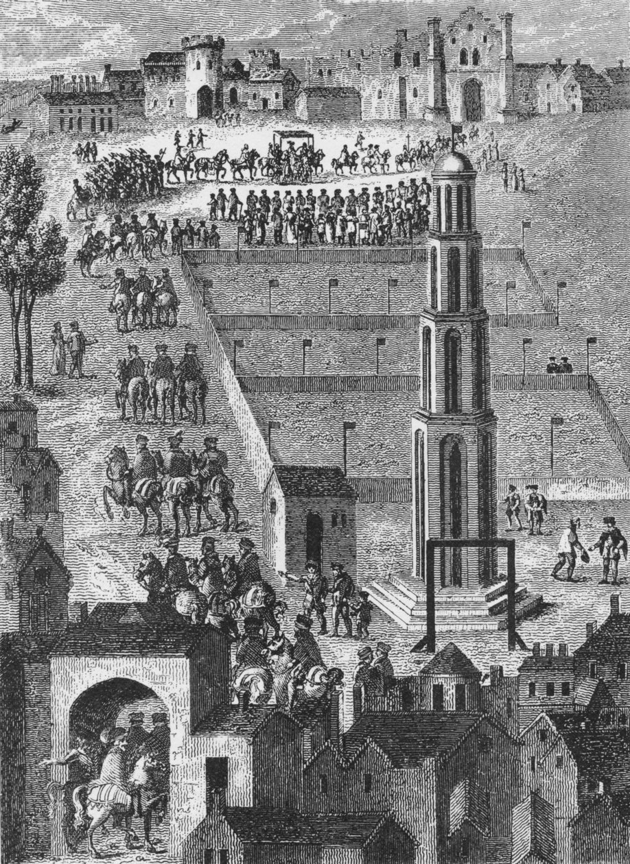 A procissão da coroação de Eduardo VI, 1547 1904 de Unbekannt