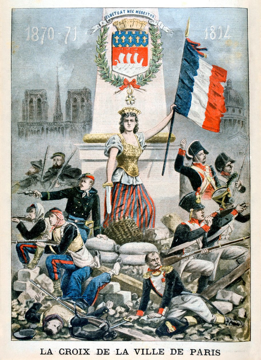 A Cruz da cidade de Paris, 1901 de Unbekannt