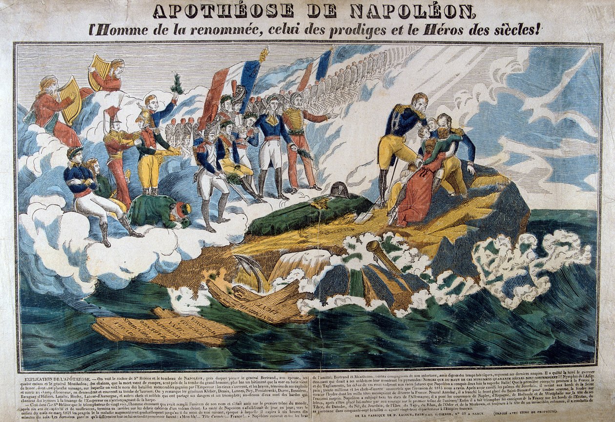 A glória de Napoleão, século XIX de Unbekannt
