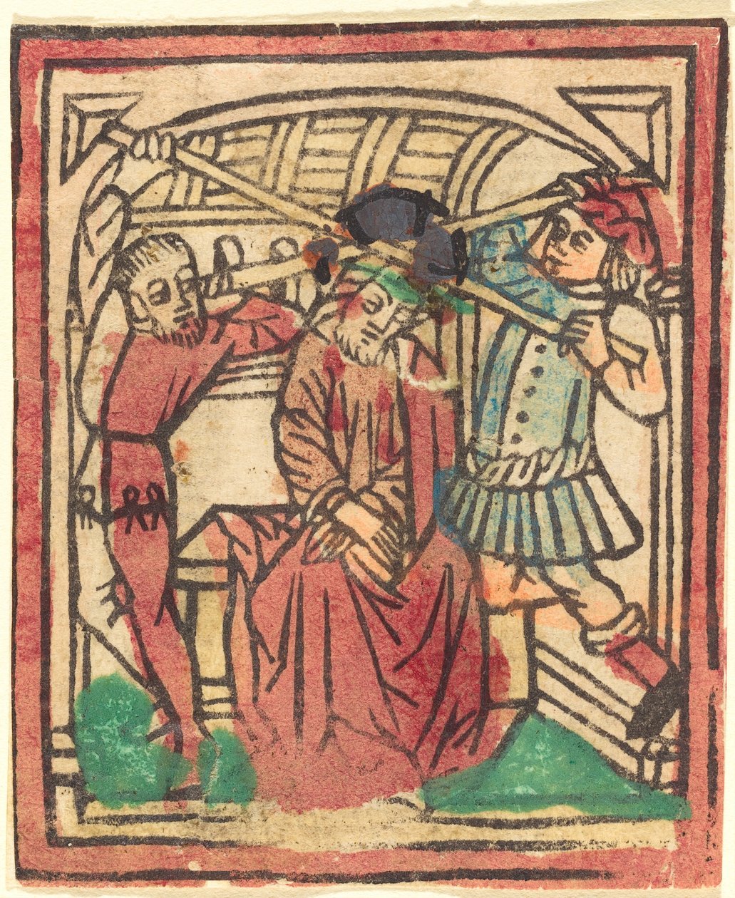 A coroação de espinhos, 1440. de Unbekannt