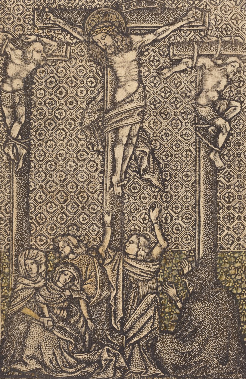 A Crucificação, c. 1460. de Unbekannt
