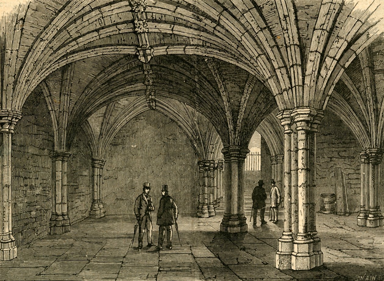 A Cripta de Guildhall, 1897. de Unbekannt