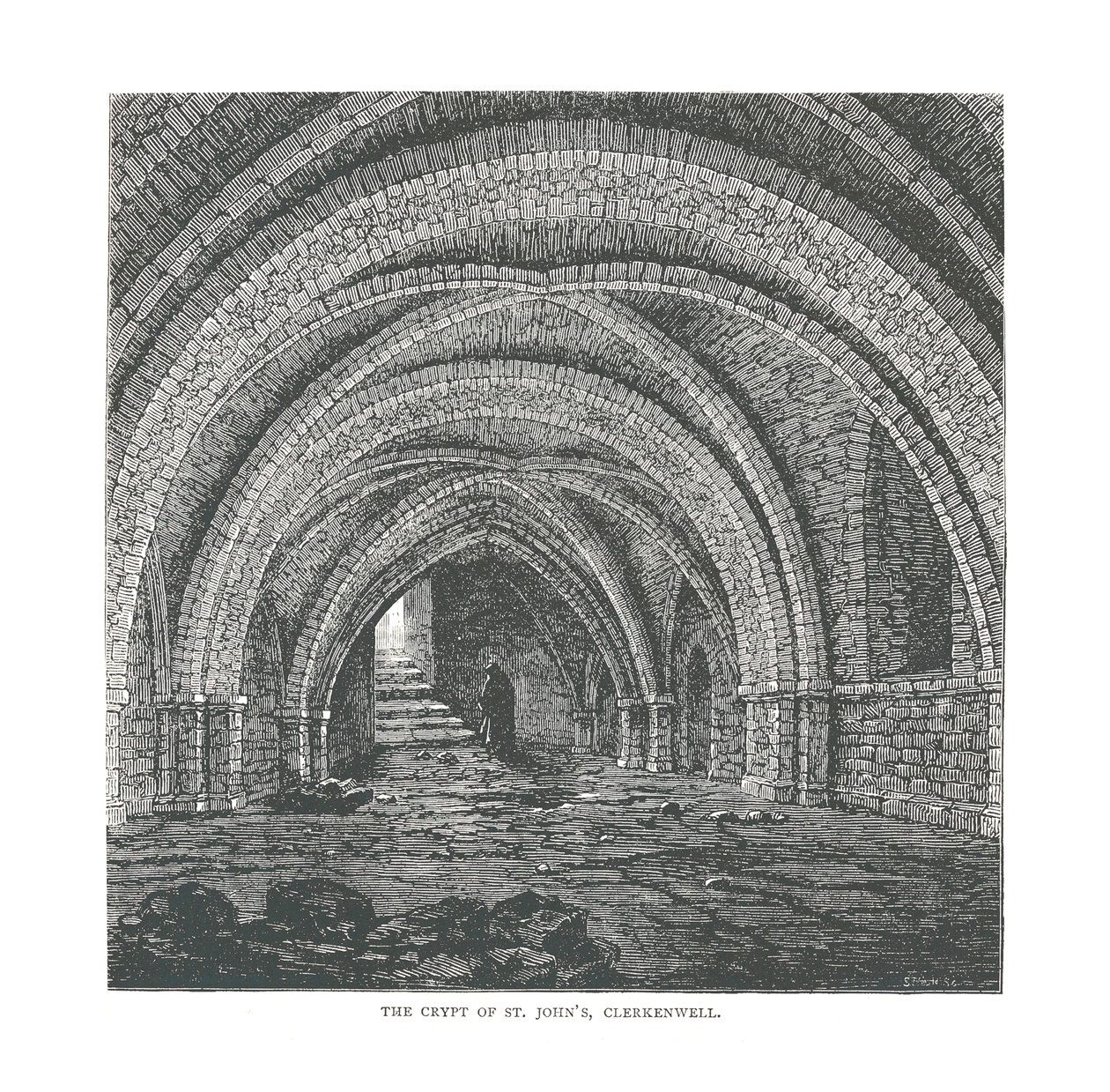A Cripta de São João, 1878 de Unbekannt