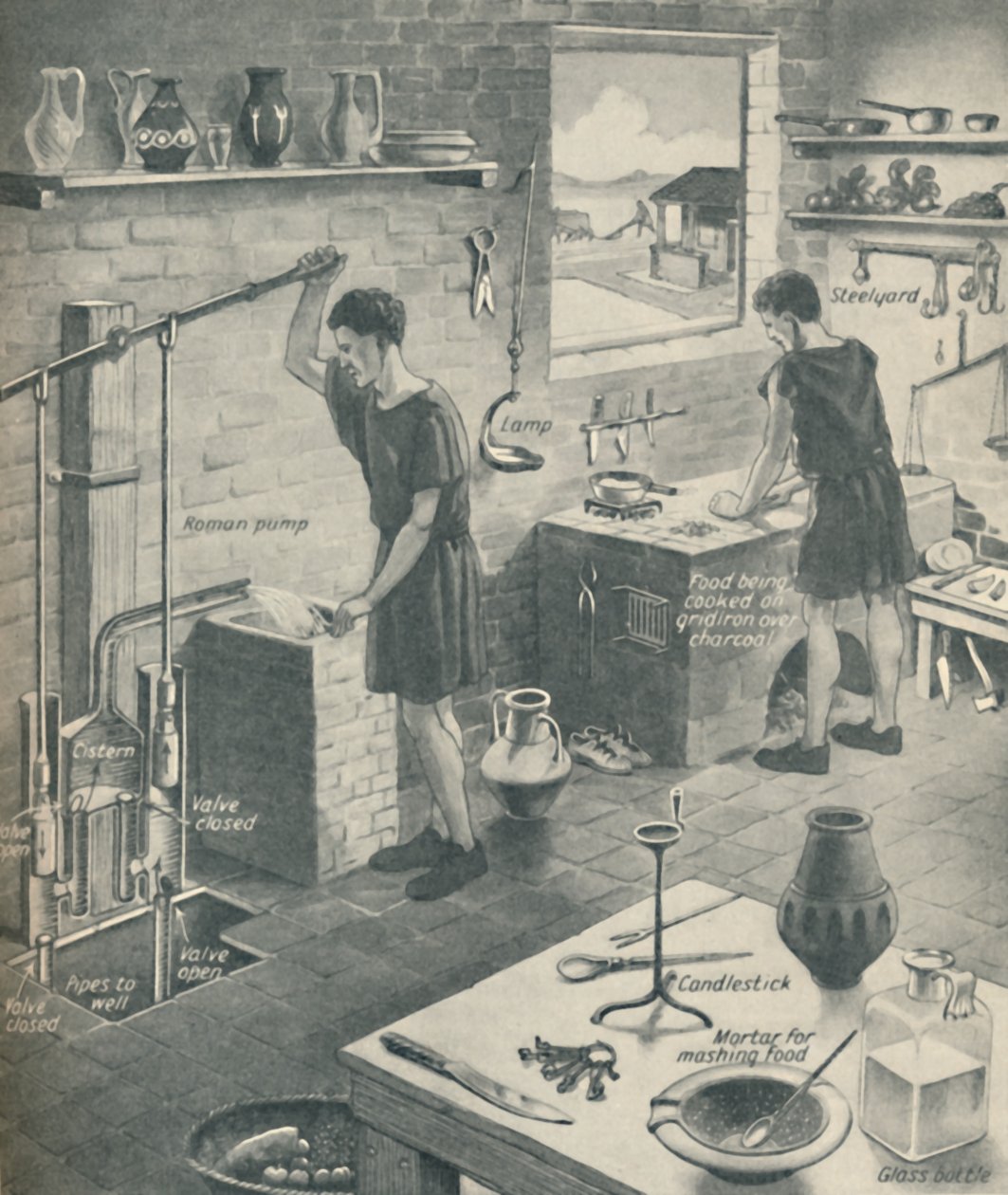 A cultura destruída pelos ingleses, c1934 de Unbekannt
