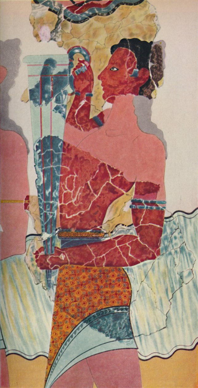 O porta-copos, minóico, c1950. de Unbekannt