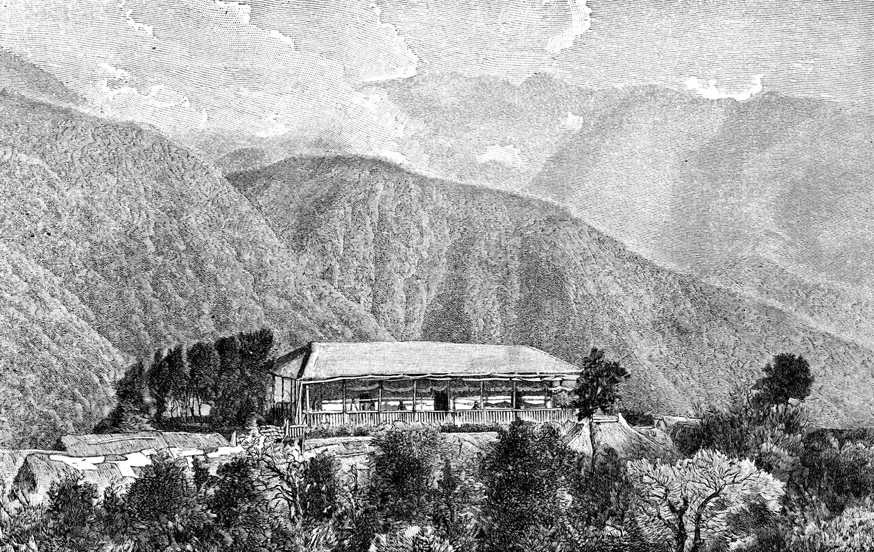Fazenda Cussillani, Yungas, Bolívia, 1895 de Unbekannt